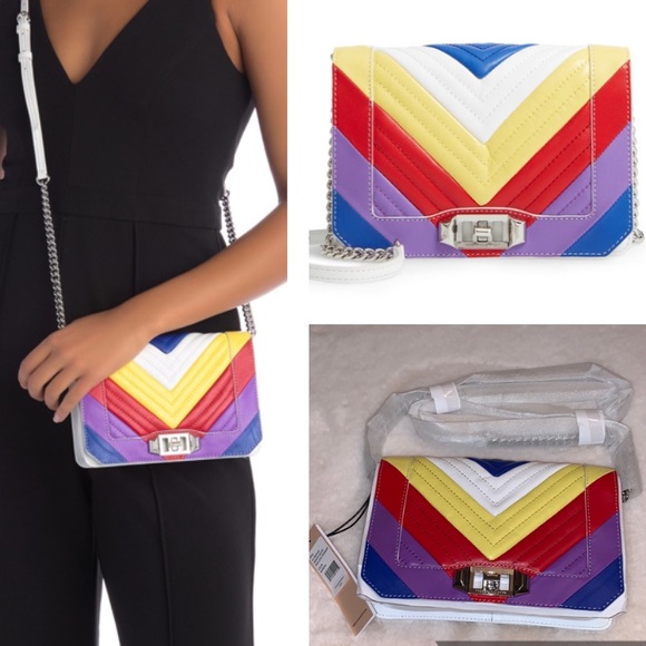 Rebecca Minkoff Handbags - Rebecca Minkoff Chevron Small Rainbow